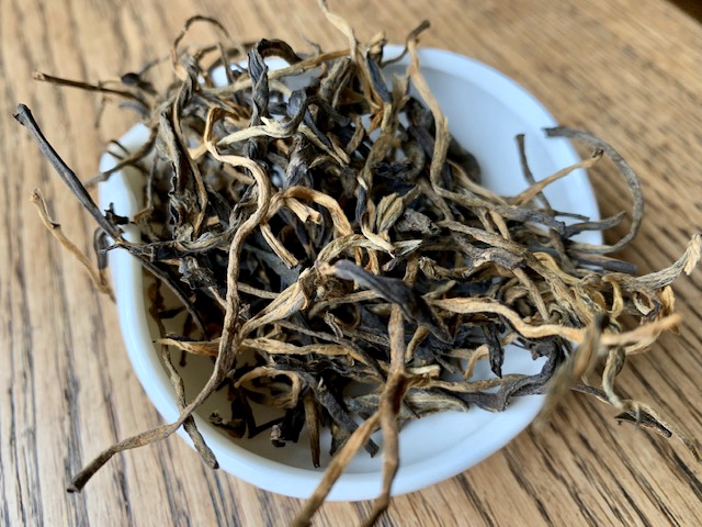 Spring 2020 Yiwu Wild Arbor Dian Hong Back tea