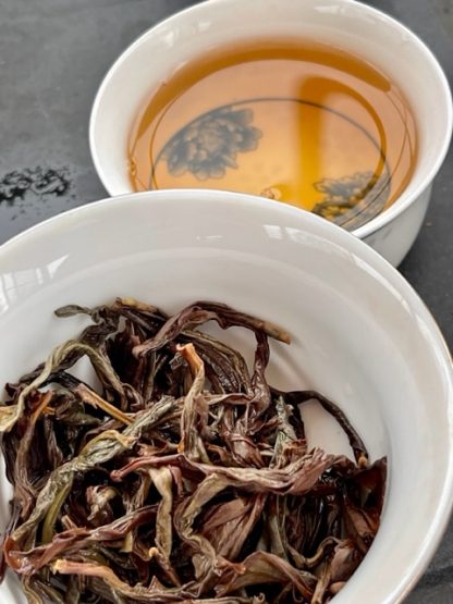 Song Zhong Dan Cong Chinese tea close up